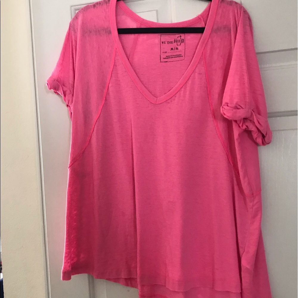 Free People Free Fallin’ burnout tee